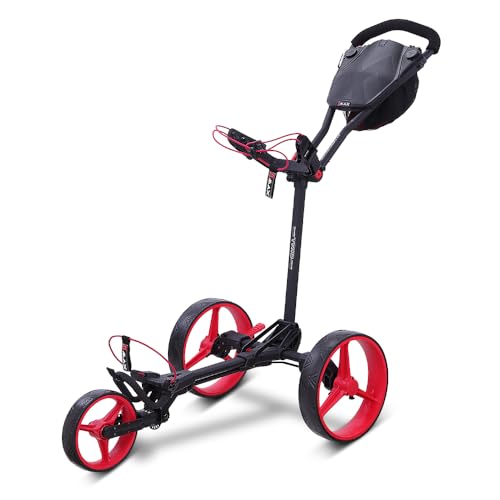Big Max Blade Trio Golftrolley schwarz/rot Big Max Blade Trio Golftrolley schwarz/rot von Big Max