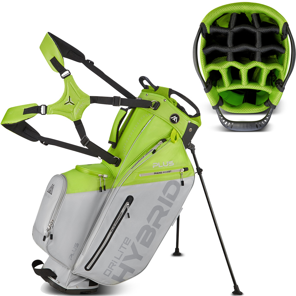 'Big Max Dri Lite Hybrid Plus Standbag lime/hellgrau' von Big Max