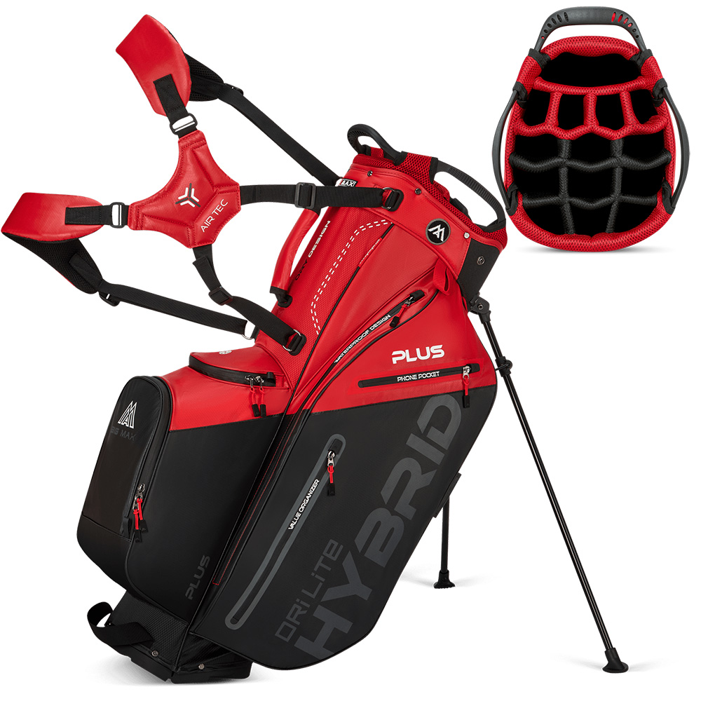 'Big Max Dri Lite Hybrid Plus Standbag rot/schwarz' 'Big Max Dri Lite Hybrid Plus Standbag rot/schwarz' von Big Max