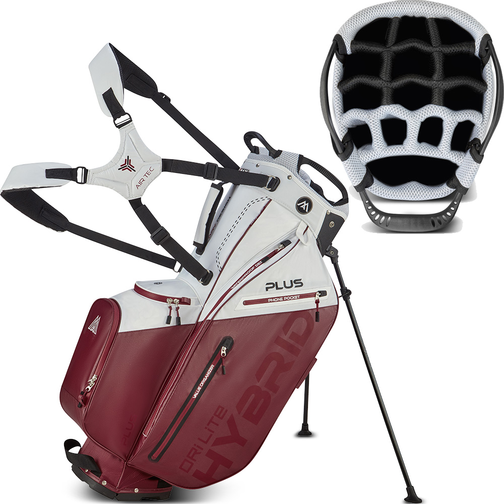 'Big Max Dri Lite Hybrid Plus Standbag weiss/rot' 'Big Max Dri Lite Hybrid Plus Standbag weiss/rot' von Big Max