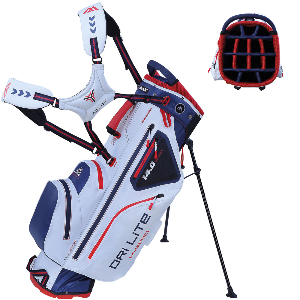 'Big Max Dri Lite Hybrid Standbag weiss/navy/rot' 'Big Max Dri Lite Hybrid Standbag weiss/navy/rot' von Big Max