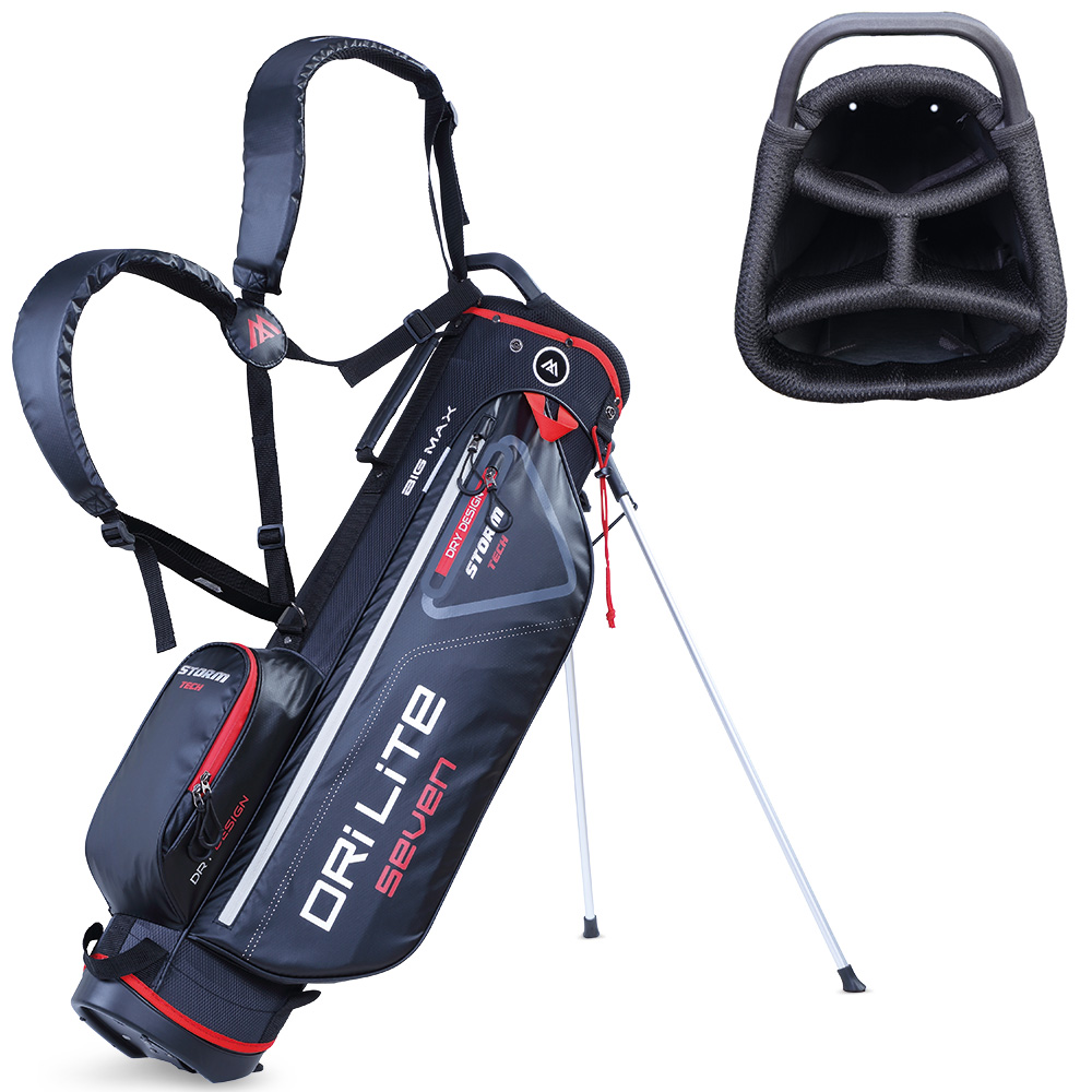 'Big Max Dri Lite Seven Standbag schwarz/rot' 'Big Max Dri Lite Seven Standbag schwarz/rot' von Big Max