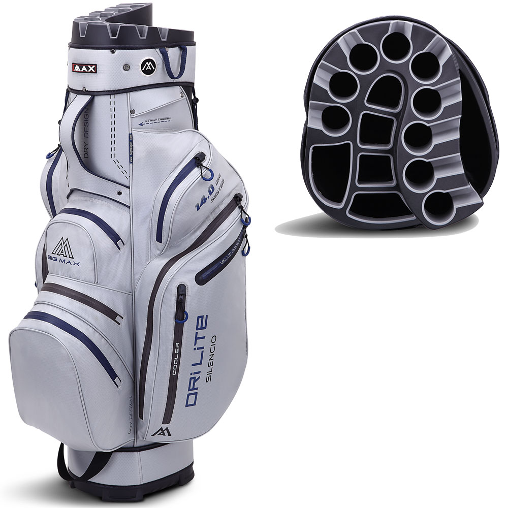 'Big Max Dri Lite Silencio 2 Cartbag grau/navy' 'Big Max Dri Lite Silencio 2 Cartbag grau/navy' von Big Max