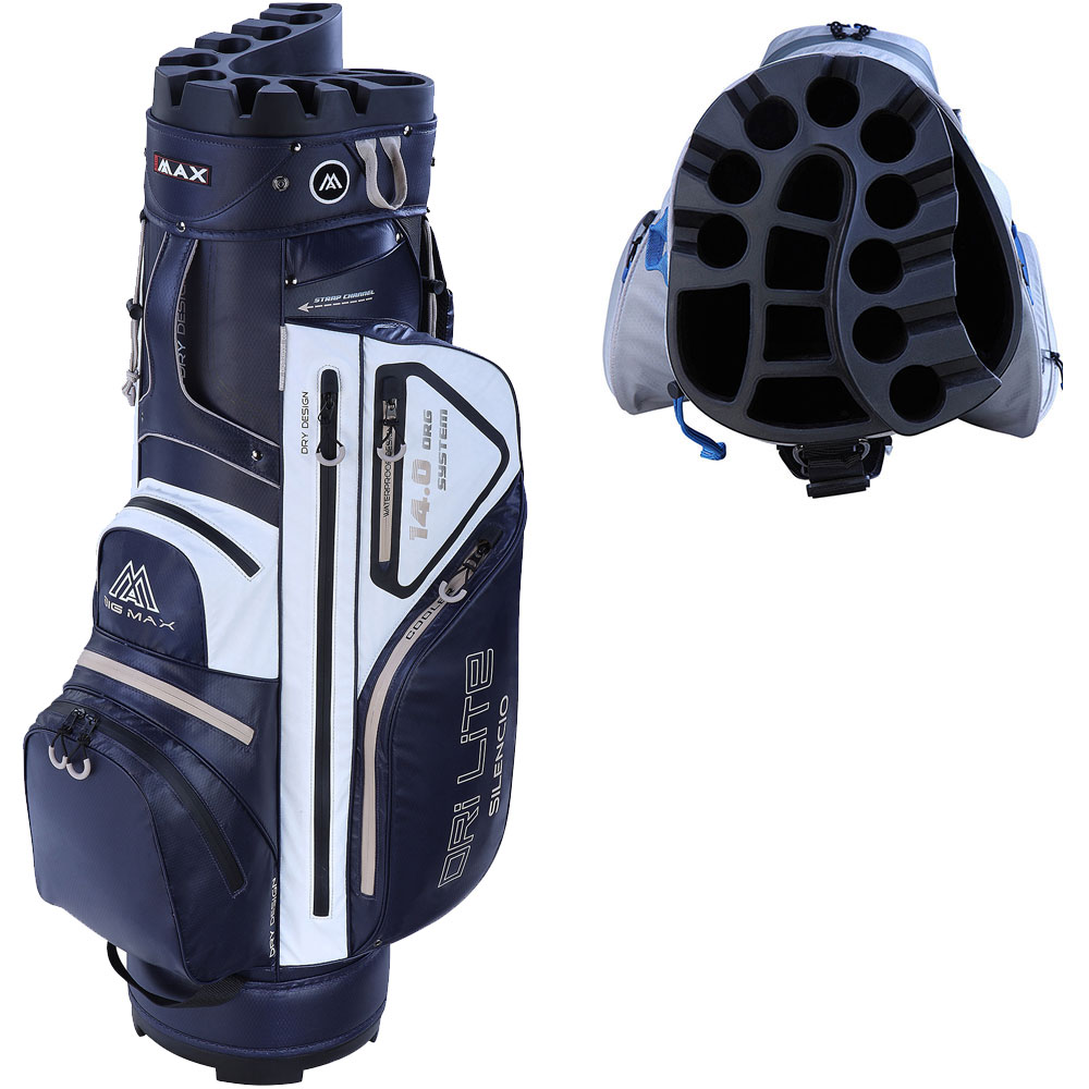 'Big Max Dri Lite Silencio Cartbag navy/weiss' 'Big Max Dri Lite Silencio Cartbag navy/weiss' von Big Max