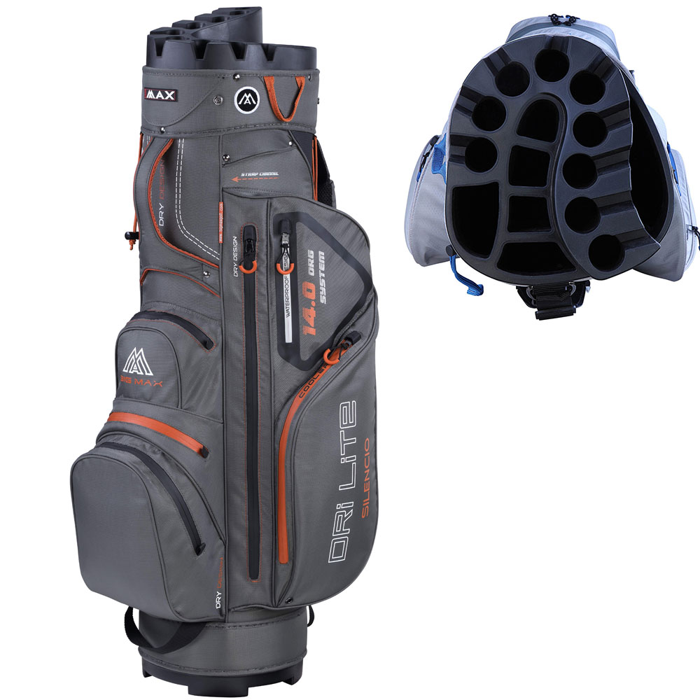 'Big Max Dri Lite Silencio Cartbag olive/orange' 'Big Max Dri Lite Silencio Cartbag olive/orange' von Big Max