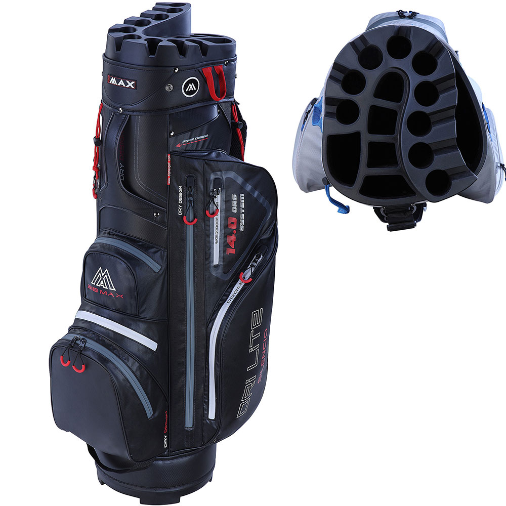 'Big Max Dri Lite Silencio Cartbag schwarz' 'Big Max Dri Lite Silencio Cartbag schwarz' von Big Max