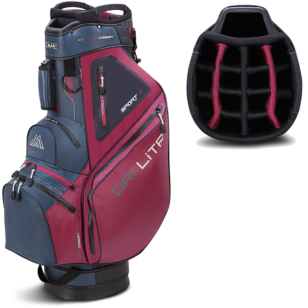 'Big Max Dri Lite Sport 2 Cartbag navy/rot' 'Big Max Dri Lite Sport 2 Cartbag navy/rot' von Big Max