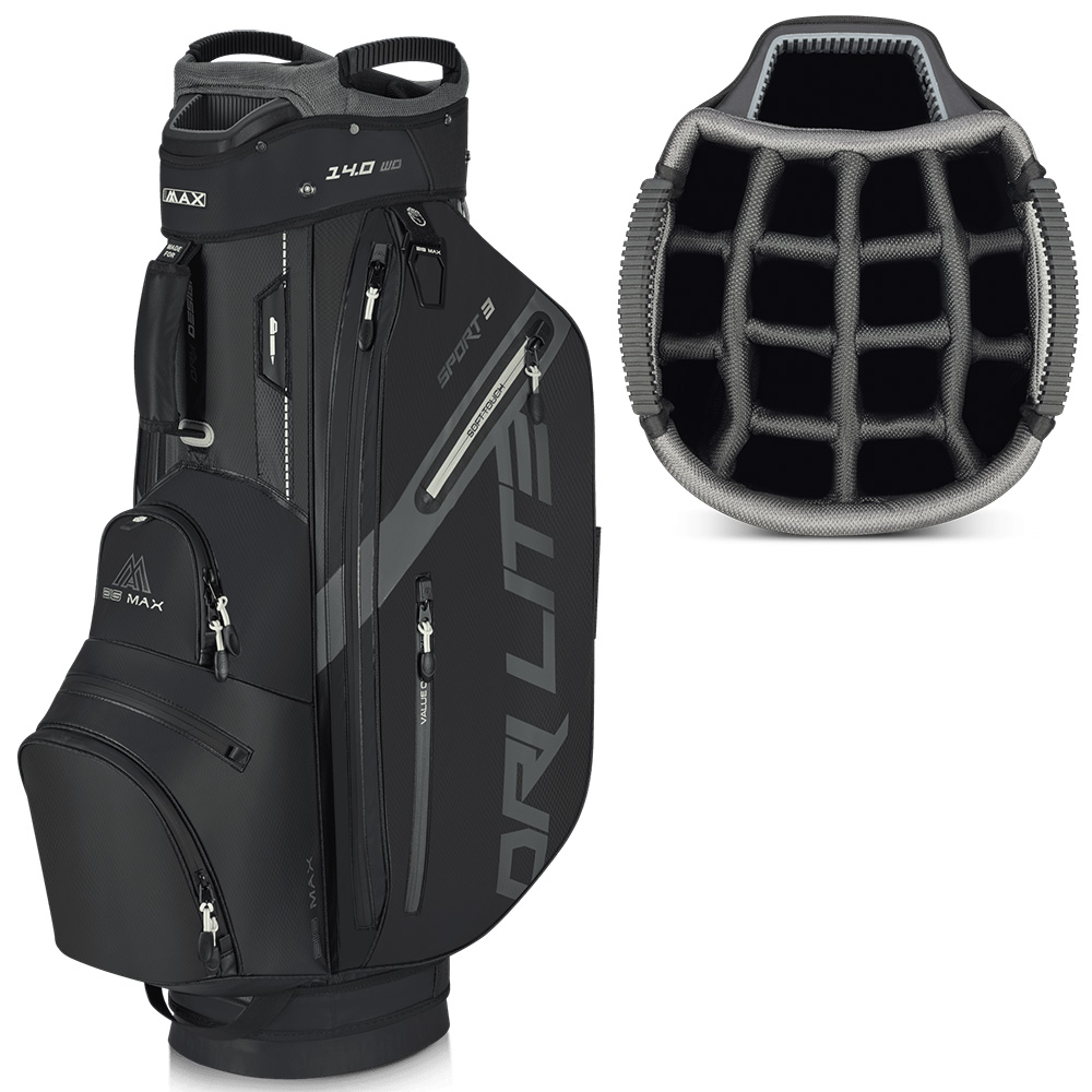 'Big Max Dri Lite Sport 3 Cartbag schwarz' 'Big Max Dri Lite Sport 3 Cartbag schwarz' von Big Max