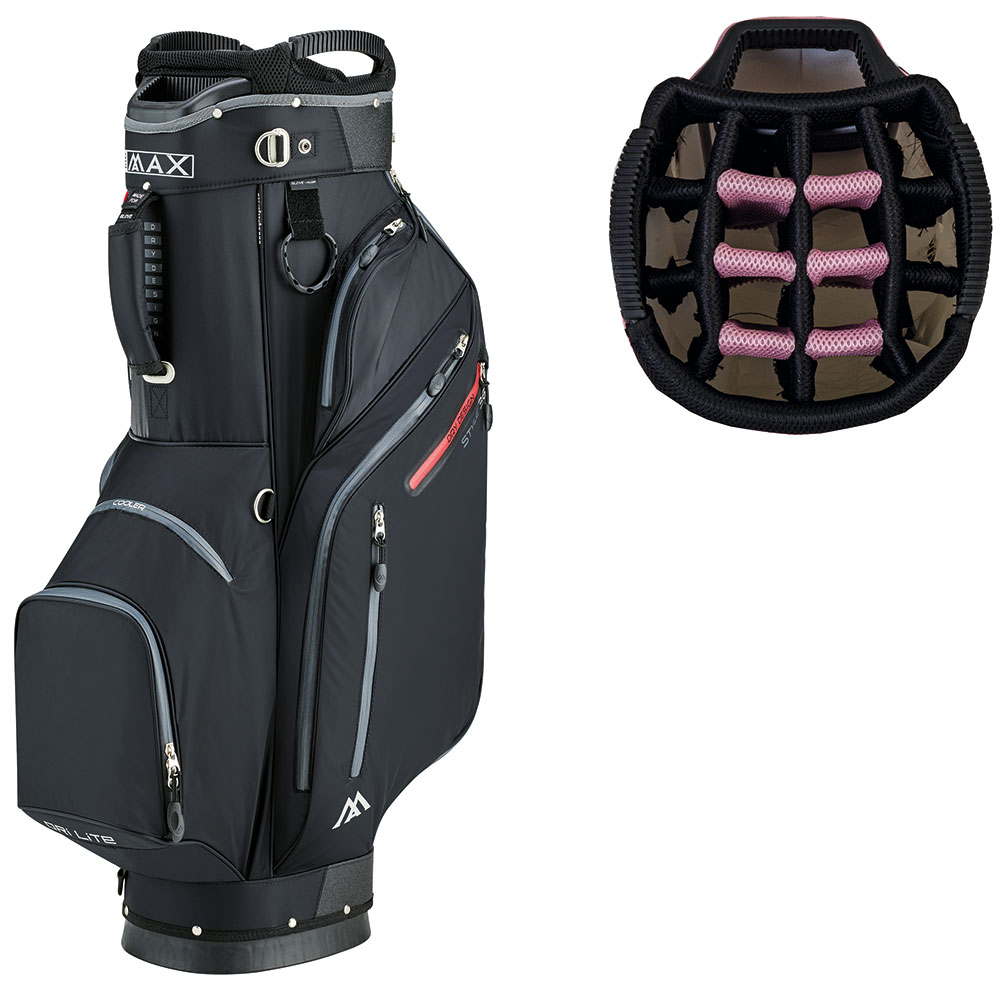 'Big Max Dri Lite Style 360 Cartbag schwarz' 'Big Max Dri Lite Style 360 Cartbag schwarz' von Big Max