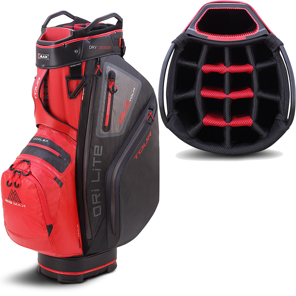 'Big Max Dri Lite Tour Cartbag rot/schwarz' 'Big Max Dri Lite Tour Cartbag rot/schwarz' von Big Max