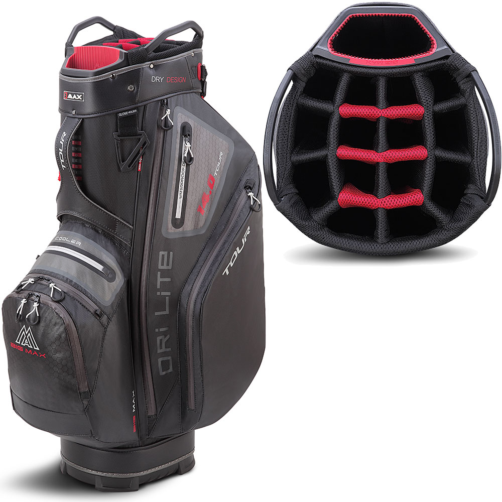 'Big Max Dri Lite Tour Cartbag schwarz' 'Big Max Dri Lite Tour Cartbag schwarz' von Big Max