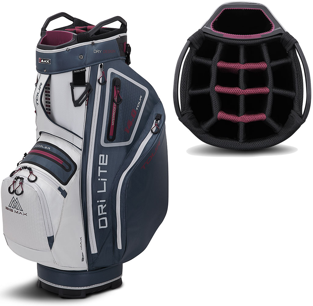 'Big Max Dri Lite Tour Cartbag weiss/blau/rot' 'Big Max Dri Lite Tour Cartbag weiss/blau/rot' von Big Max