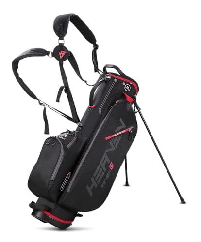 Big Max Heaven 7 G Standbag - Sunday Golfbag (Black/red) von Big Max