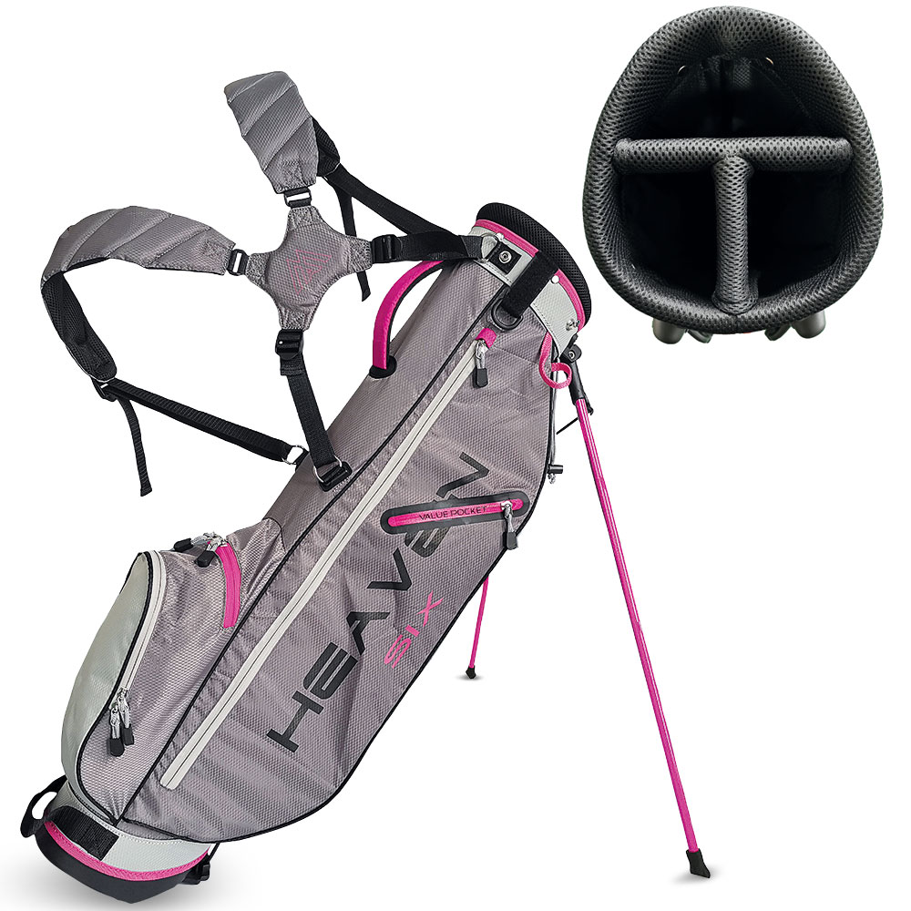 'Big Max Heaven SIX Standbag grau/fuchsia' 'Big Max Heaven SIX Standbag grau/fuchsia' von Big Max