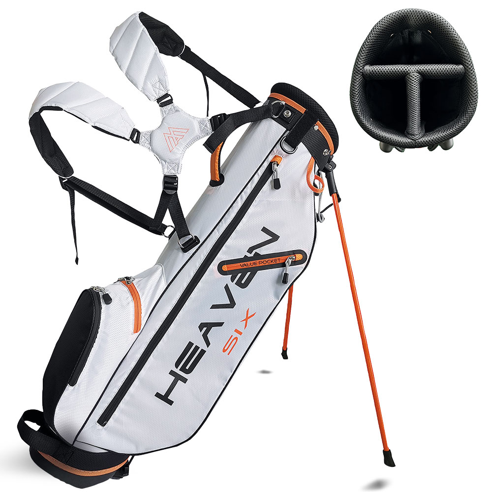 'Big Max Heaven SIX Standbag weiss/orange' 'Big Max Heaven SIX Standbag weiss/orange' von Big Max