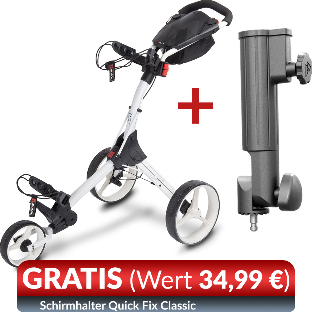 'Big Max IQ Plus 3 Rad Trolley weiss' von Big Max