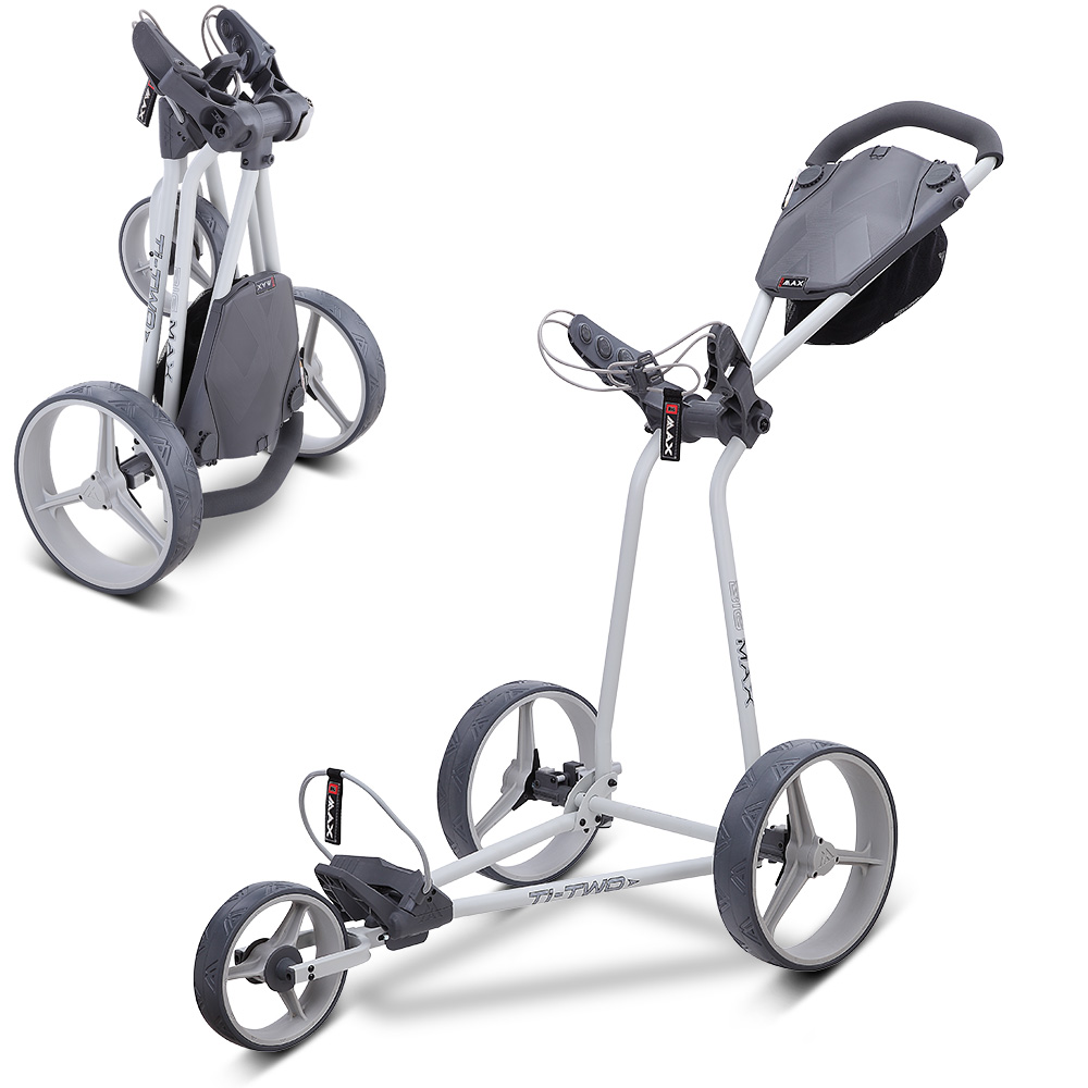 'Big Max TI Two 3-Rad Trolley grau' von Big Max