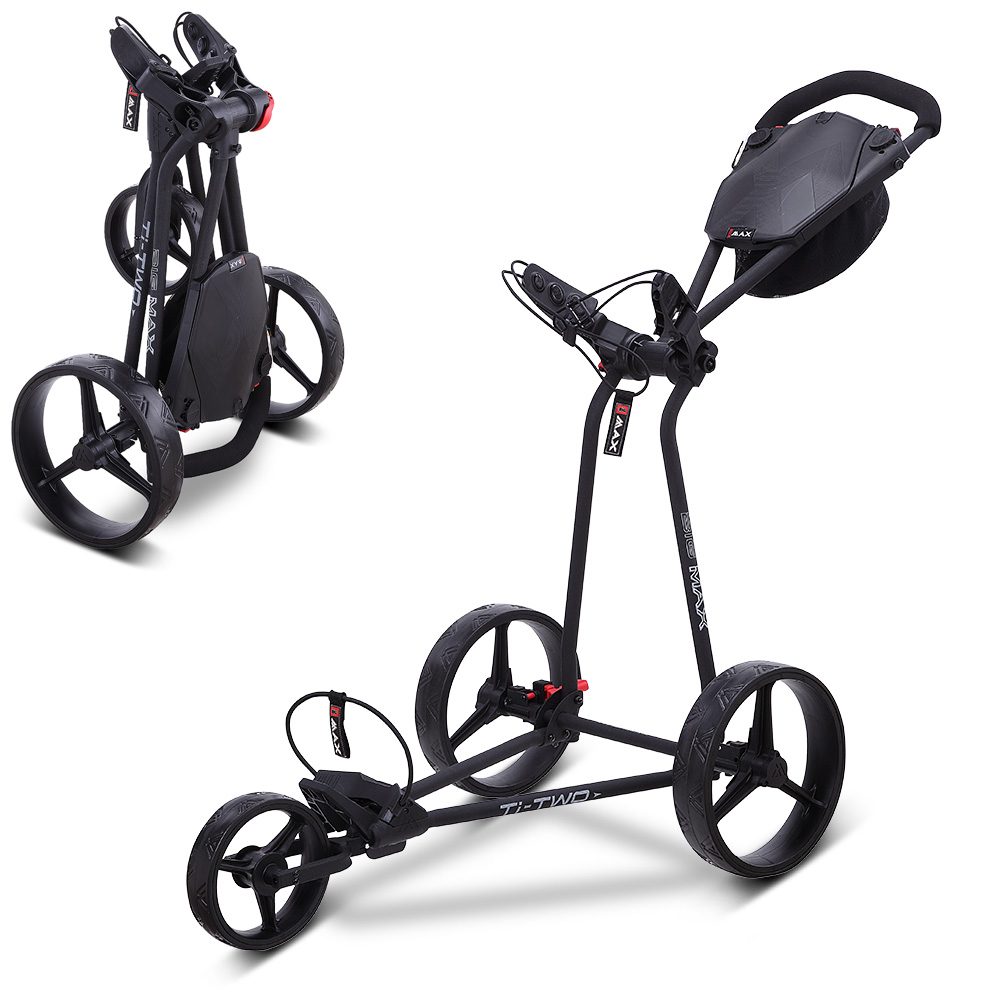 'Big Max TI Two 3-Rad Trolley schwarz' 'Big Max TI Two 3-Rad Trolley schwarz' von Big Max