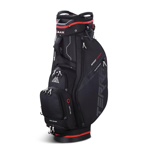 Big Max Terra Sport Golftasche – Cartbag – Schwarz Rot von Big Max