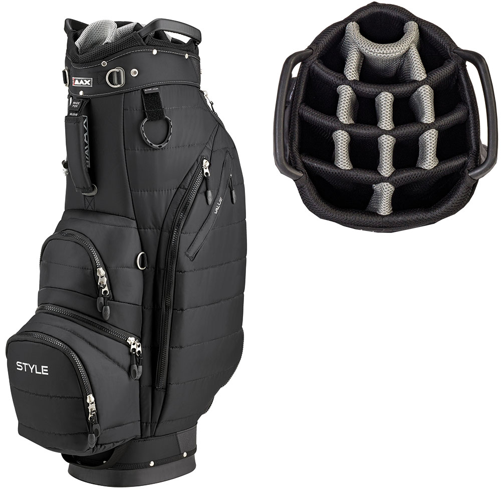 'Big Max Terra Style Cartbag schwarz' 'Big Max Terra Style Cartbag schwarz' von Big Max