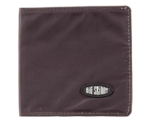 Big Skinny Men's World Doppelfaltbares Portemonnaie mit Reißverschlussfach, für bis zu 35 Karten, Braun Big Skinny Men's World Doppelfaltbares Portemonnaie mit Reißverschlussfach, für bis zu 35 Karten, Braun von Big Skinny
