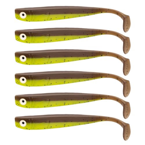 Zanderbait 12cm Kiwi, Angelköder, Kunstköder, Zanderbait, Zanderköder, Softbait, Gummifisch, Gummiköder, Lieferumfang 6 Stück. Zanderbait 12cm Kiwi, Angelköder, Kunstköder, Zanderbait, Zanderköder, Softbait, Gummifisch, Gummiköder, Lieferumfang 6 Stück. von BigBait
