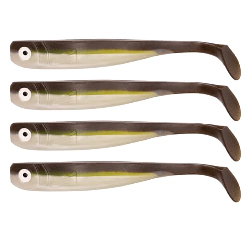 Zanderbait 16cm Brauni UV, Angelköder, Kunstköder, Zanderbait, Zanderköder, Softbait, Gummifisch, Gummiköder, Lieferumfang 4 Stück. Zanderbait 16cm Brauni UV, Angelköder, Kunstköder, Zanderbait, Zanderköder, Softbait, Gummifisch, Gummiköder, Lieferumfang 4 Stück. von BigBait