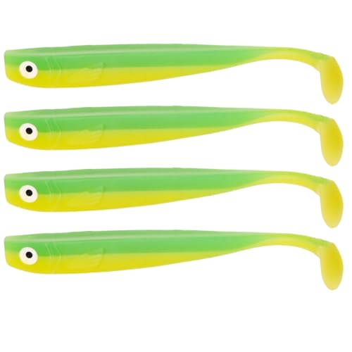 Zanderbait 16cm Reaktor, Angelköder, Kunstköder, Zanderbait, Zanderköder, Softbait, Gummifisch, Gummiköder, Lieferumfang 4 Stück. Zanderbait 16cm Reaktor, Angelköder, Kunstköder, Zanderbait, Zanderköder, Softbait, Gummifisch, Gummiköder, Lieferumfang 4 Stück. von BigBait