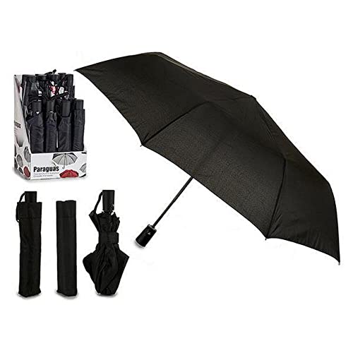 BigBuy Home Regenschirm schwarz (5 x 30 x 5 cm) von BigBuy Home