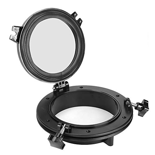 BigKing Bullauge, 8-Zoll-Öffnung Portlight Schwarz Einfache Installation in runder Form Universal für RV-Bootsyachten BigKing Bullauge, 8-Zoll-Öffnung Portlight Schwarz Einfache Installation in runder Form Universal für RV-Bootsyachten von BigKing