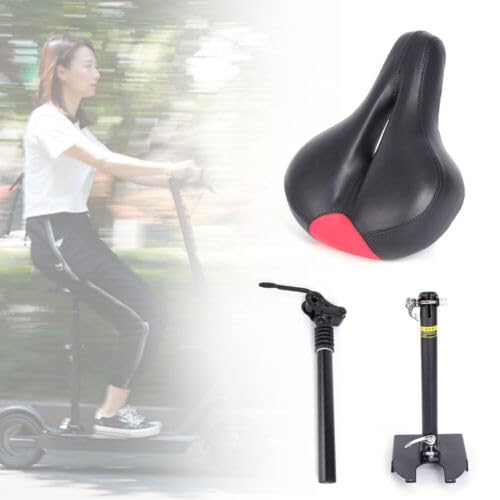 Elektrischer Skateboard-Sattel E-Scooter Zubehör Faltbarer Stoßdämpfender Sitz, Atmungsaktiv, Keine Perforation,Faltbare Fahrrad Sattel Für Xiaomi M365 Elektrischer Skateboard-Sattel E-Scooter Zubehör Faltbarer Stoßdämpfender Sitz, Atmungsaktiv, Keine Perforation,Faltbare Fahrrad Sattel Für Xiaomi M365 von Biggittig