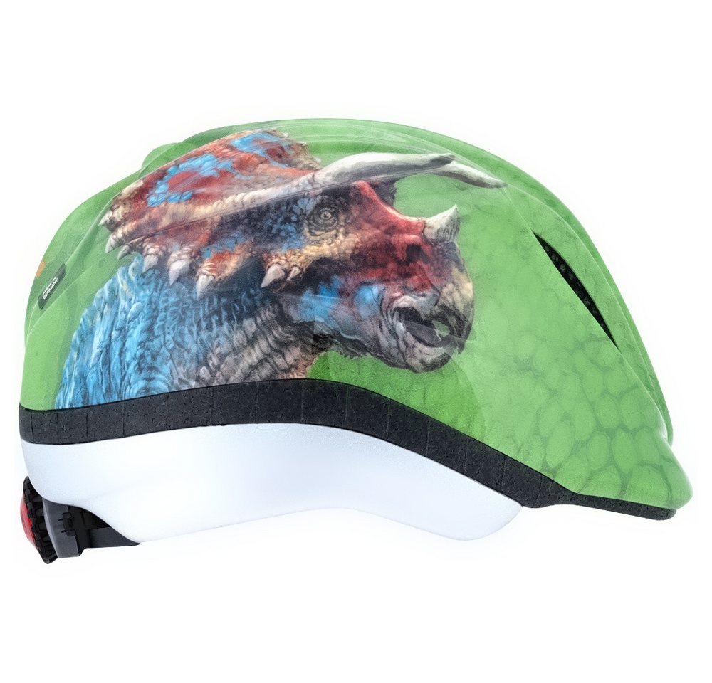 Bike Fashion Fahrradhelm Bike Fashion Kinderhelm T-Rex World" S 46-51cm 46-51mm bunt von Bike Fashion