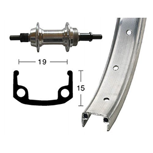 Bike-Parts Unisex – Erwachsene H-Rad 26x1 Laufrad, Silber, 1size Bike-Parts Unisex – Erwachsene H-Rad 26x1 Laufrad, Silber, 1size von Bike-Parts