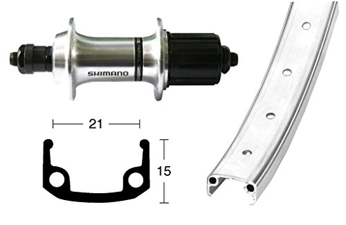 Bike-Parts Unisex – Erwachsene H-Rad 9 Laufrad, Silber, 1size Bike-Parts Unisex – Erwachsene H-Rad 9 Laufrad, Silber, 1size von Bike-Parts