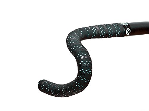 Bike Ribbon Drops Double Layer Bar Tape, Schwarz (Black/Celeste), One Size Bike Ribbon Drops Double Layer Bar Tape, Schwarz (Black/Celeste), One Size von Bike Ribbon
