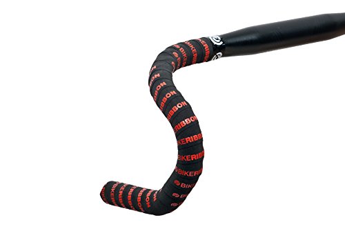Bike Ribbon Lenkerband Scrub, Black/Red von Bike Ribbon