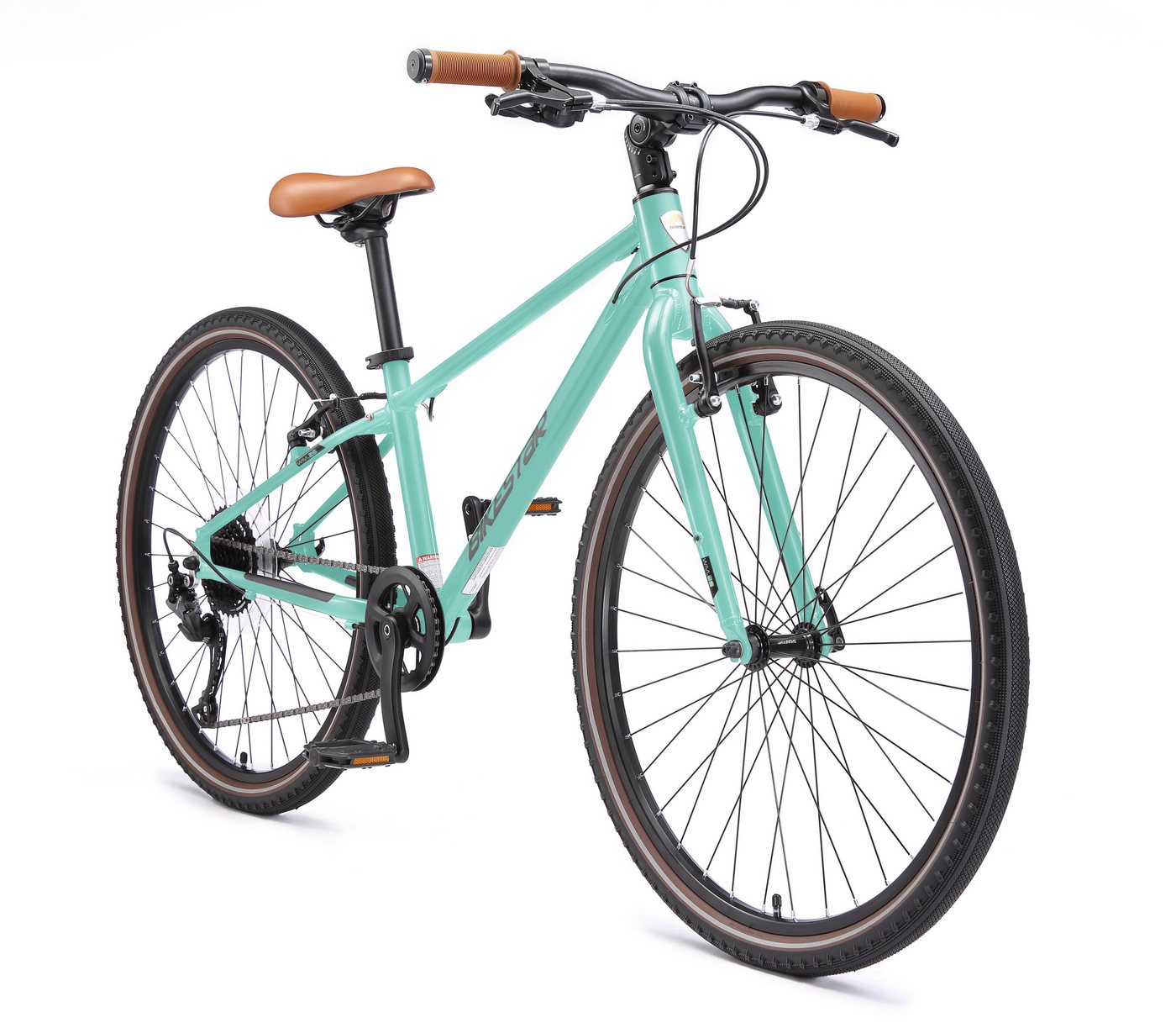 Bikestar Cityrad Leichtgewicht 10 kg 24 Zoll Aluminium ab 10 Jahre, 9 Gang Shimano RD-M2005 Schaltwerk, Kettenschaltung, Reflektierende Reifen, leichtes Treten, ergonomischer Rahmen Bikestar Cityrad Leichtgewicht 10 kg 24 Zoll Aluminium ab 10 Jahre, 9 Gang Shimano RD-M2005 Schaltwerk, Kettenschaltung, Reflektierende Reifen, leichtes Treten, ergonomischer Rahmen von Bikestar