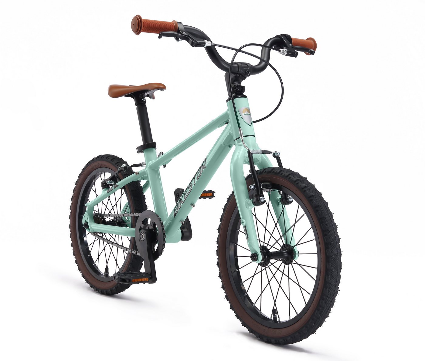 Bikestar Kinderfahrrad Leichtgewicht 6 kg 16 Zoll Aluminium ab 4 Jahre, 1 Gang, Reflektierende Reifen, leichtes Treten, ergonomischer Rahmen von Bikestar