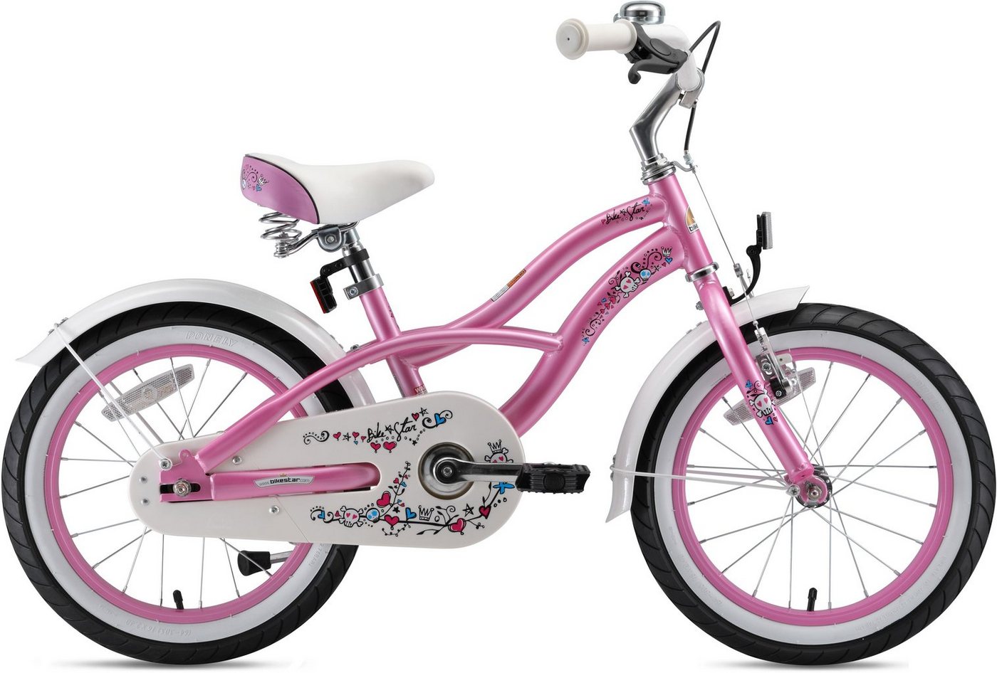 Bikestar Kinderfahrrad Cruiser, 1 Gang von Bikestar