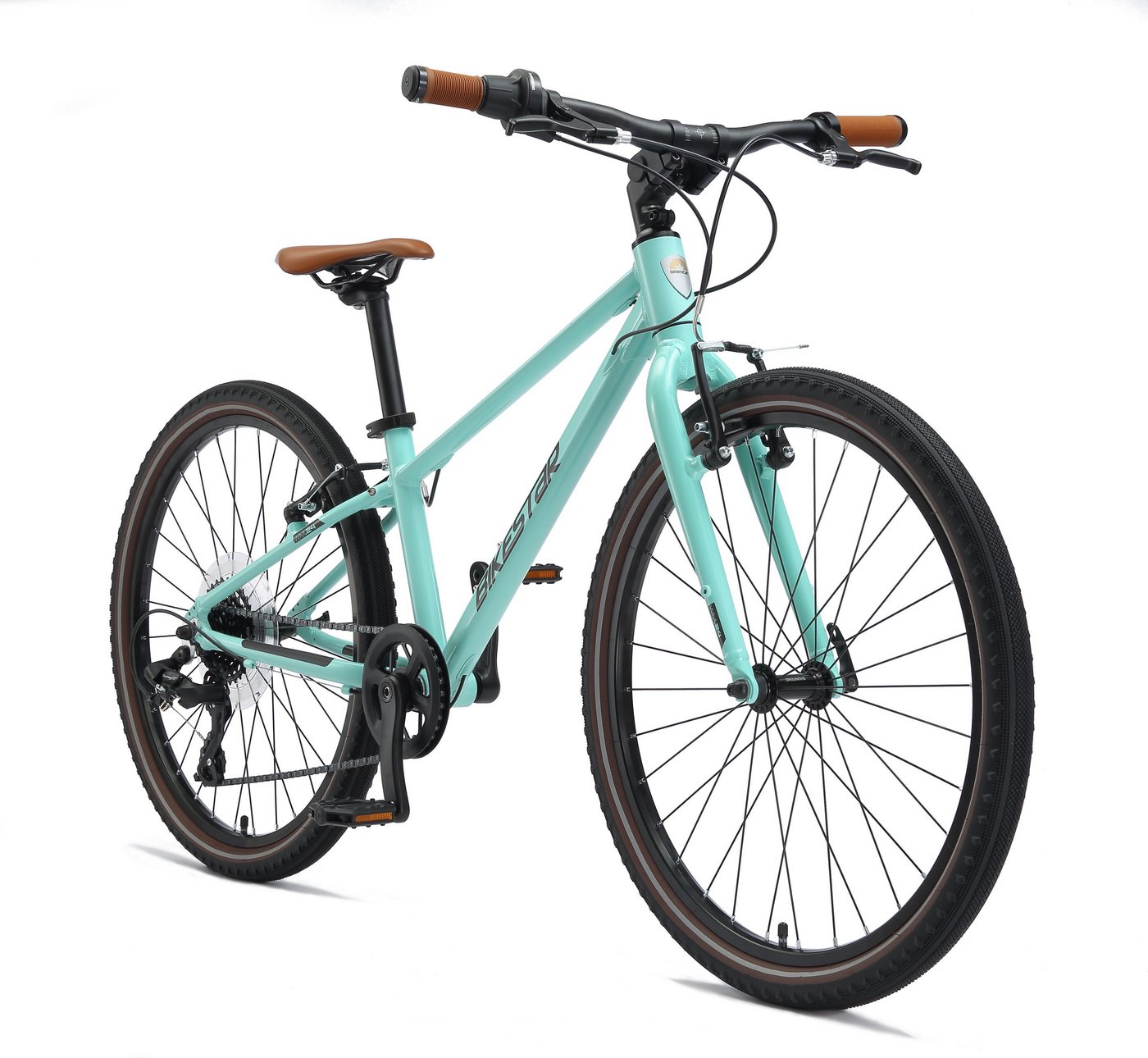 Bikestar Kinderfahrrad Leichtgewicht 9 kg 24 Zoll Aluminium ab 8 Jahre, 8 Gang Shimano RD-M2005 Schaltwerk, Kettenschaltung, Reflektierende Reifen, leichtes Treten, ergonomischer Rahmen Bikestar Kinderfahrrad Leichtgewicht 9 kg 24 Zoll Aluminium ab 8 Jahre, 8 Gang Shimano RD-M2005 Schaltwerk, Kettenschaltung, Reflektierende Reifen, leichtes Treten, ergonomischer Rahmen von Bikestar