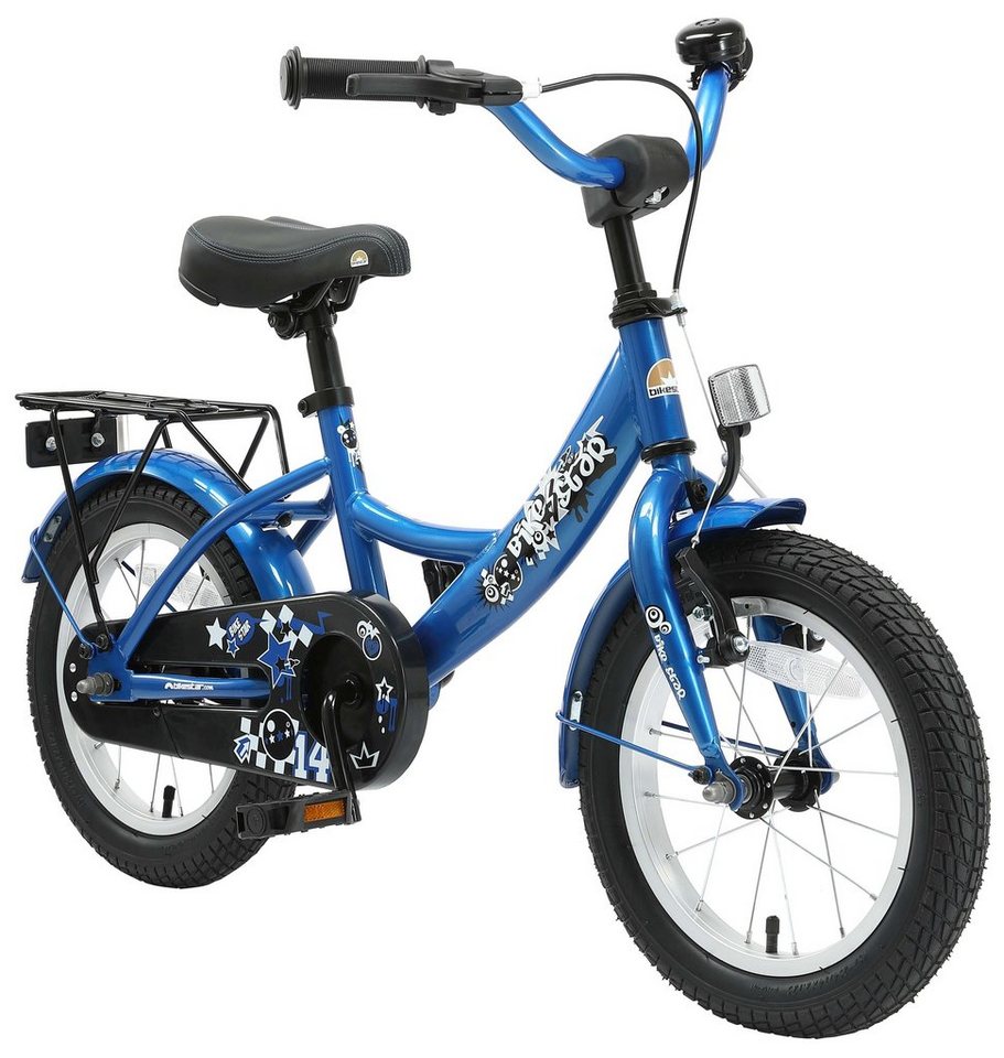 Bikestar Kinderfahrrad 14 Zoll, 1 Gang, mit Rücktritt von Bikestar