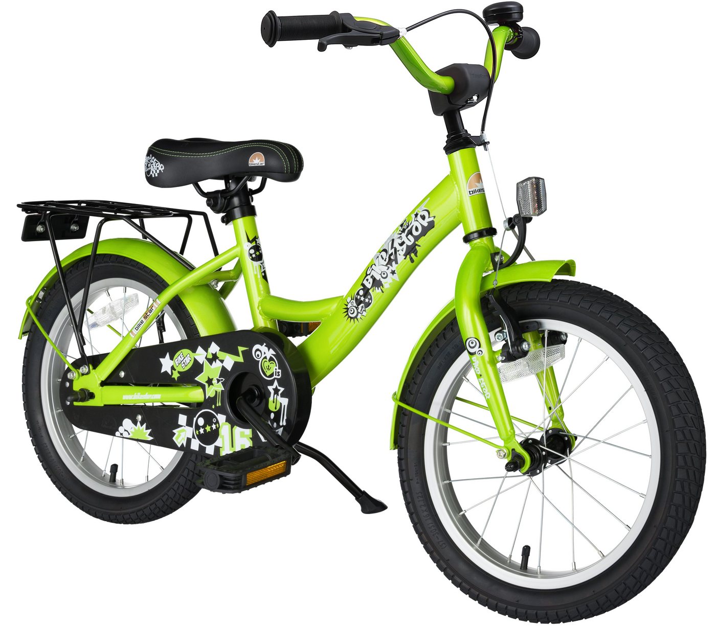 Bikestar Kinderfahrrad Classic, 16 Zoll, ab 116 cm, 4 - 6 Jahre, Jungen, Mädchen, 1 Gang, Handbremse, Rücktrittbremse, Kettenschutz, Höhenverstellbar Bikestar Kinderfahrrad Classic, 16 Zoll, ab 116 cm, 4 - 6 Jahre, Jungen, Mädchen, 1 Gang, Handbremse, Rücktrittbremse, Kettenschutz, Höhenverstellbar von Bikestar