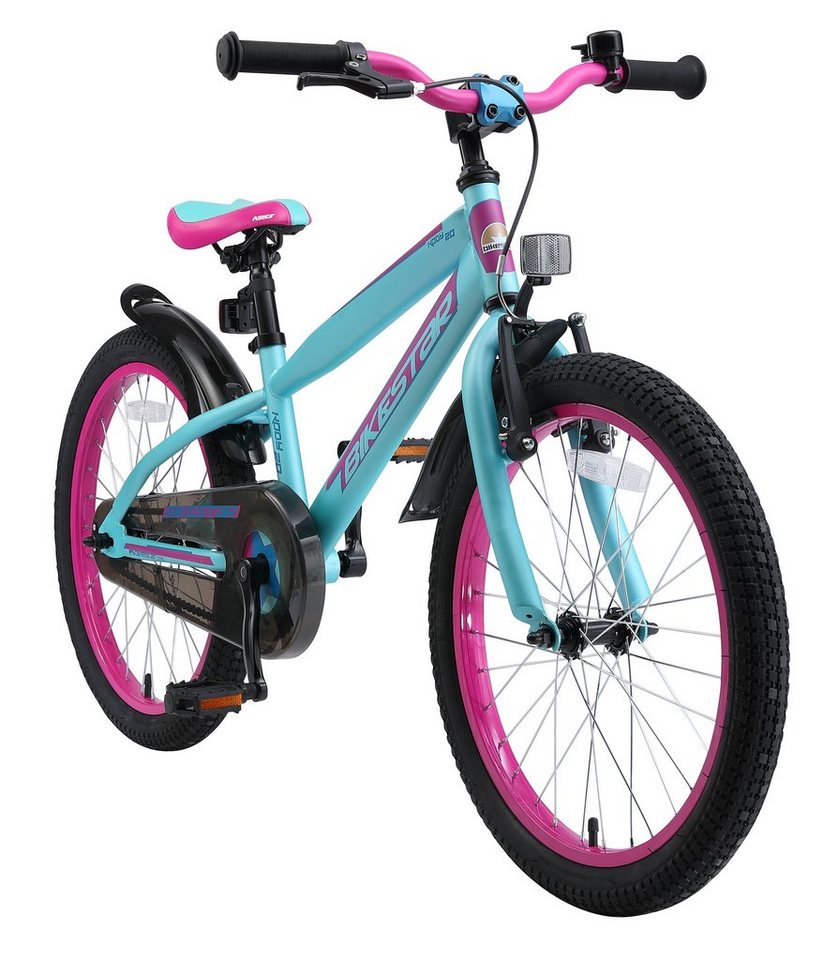 Bikestar Kinderfahrrad Urban Jungle, 20 Zoll, ab 116 cm, 6 - 9 Jahre, Jungen, Mädchen, 1 Gang, Handbremse, Rücktrittbremse, Kettenschutz, Höhenverstellbar Bikestar Kinderfahrrad Urban Jungle, 20 Zoll, ab 116 cm, 6 - 9 Jahre, Jungen, Mädchen, 1 Gang, Handbremse, Rücktrittbremse, Kettenschutz, Höhenverstellbar von Bikestar