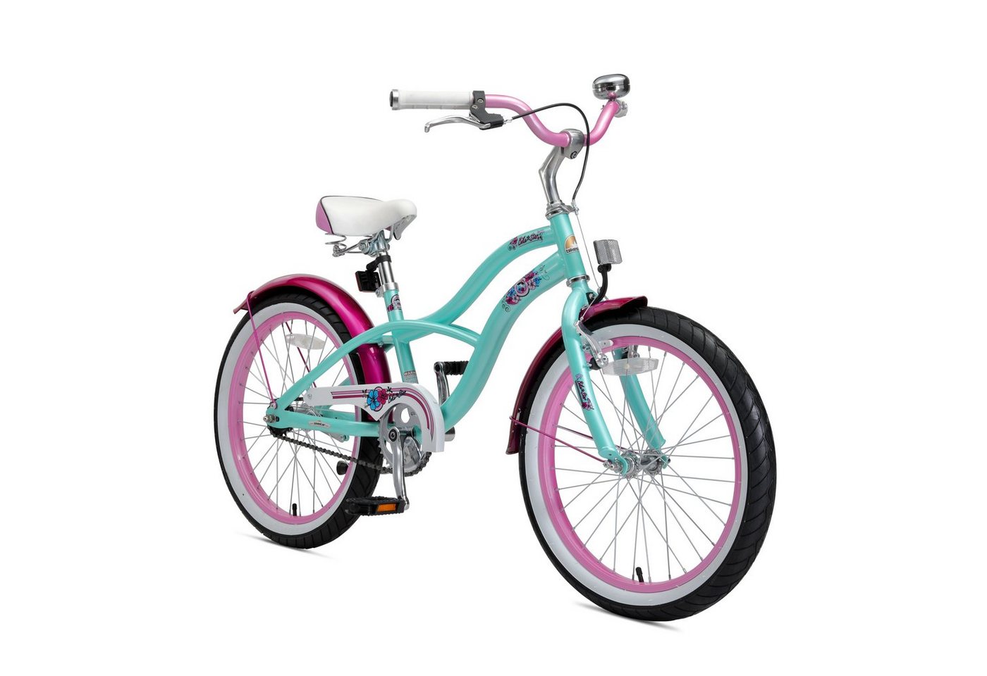 Bikestar Kinderfahrrad Cruiser, 20 Zoll, ab 130 cm, 6 - 9 Jahre, Jungen, Mädchen, 1 Gang, Handbremse, Rücktrittbremse, Kettenschutz, Höhenverstellbar Bikestar Kinderfahrrad Cruiser, 20 Zoll, ab 130 cm, 6 - 9 Jahre, Jungen, Mädchen, 1 Gang, Handbremse, Rücktrittbremse, Kettenschutz, Höhenverstellbar von Bikestar