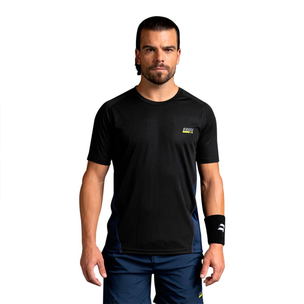 Bikkoa Lab Short Sleeve T-shirt Schwarz 2XL Mann von Bikkoa