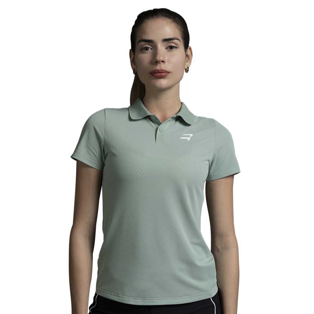 Bikkoa Nahla Short Sleeve Polo Grün L Frau von Bikkoa