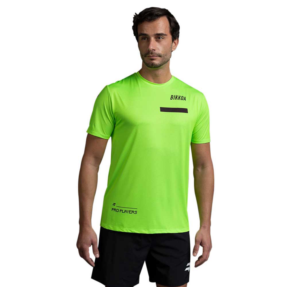 Bikkoa Pro Players Short Sleeve T-shirt Grün L Mann von Bikkoa