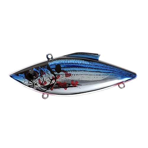 BILL LEWIS Lifelike Vibrations Rat-L-Trap Tiny-Trap 1/8 Unzen Lipless Crankbait Angelköder, sinkender Köder, chromblauer Blutzen BILL LEWIS Lifelike Vibrations Rat-L-Trap Tiny-Trap 1/8 Unzen Lipless Crankbait Angelköder, sinkender Köder, chromblauer Blutzen von Bill Lewis