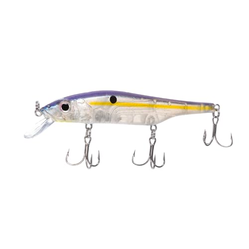 Bill Lewis Scope-Stik 120 sinkender Jerkbait-Angelköder, lebensechte Süß- und Salzwasserköder mit Mustad UltraPoint Triple Grip Haken, Disco Shad Bill Lewis Scope-Stik 120 sinkender Jerkbait-Angelköder, lebensechte Süß- und Salzwasserköder mit Mustad UltraPoint Triple Grip Haken, Disco Shad von Bill Lewis