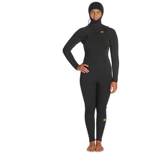 5/4 mm Synergy Chest Zip Hooded – Surfanzug für Damen von Billabong